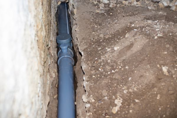 Drain Line Installation in Middletown