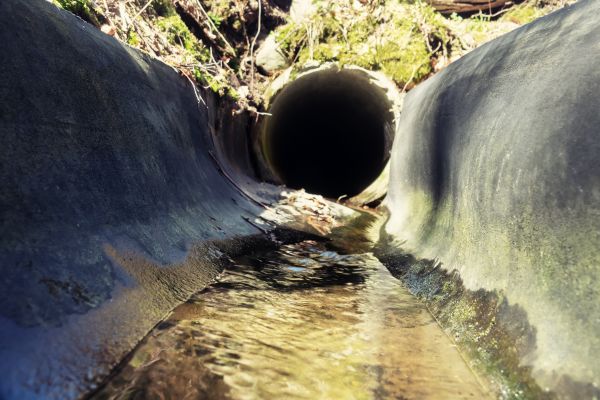 Drainage Swale Installation in Middletown