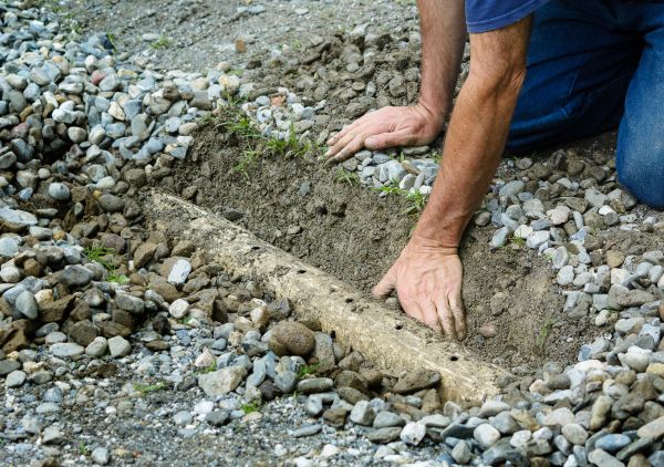 French Ditch Installation in Middletown
