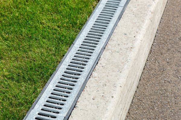 Courtyard Drain Installation in Middletown