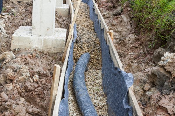 French Drain Installation in Middletown