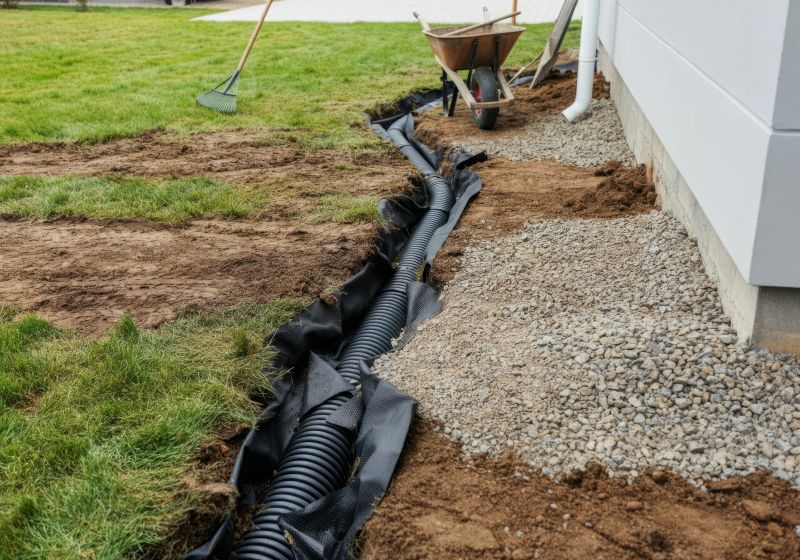 Surface Drain Installation